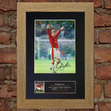 DAVID BECKHAM Mounted Signed Photo Reproduction Autograph Print A4 669