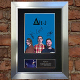 ALT J Quality Autograph Mounted Signed Photo PRINT A4 520