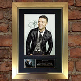 JUSTIN TIMBERLAKE Mounted Signed Photo Reproduction Autograph Print A4 331