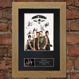 AVENGED SEVENFOLD Mounted Signed Photo Reproduction Autograph Print A4 120