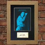 IAN CURTIS Joy Division Signed Autograph Mounted Photo Reproduction PRINT A4 579