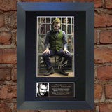 HEATH LEDGER Joker Mounted Signed Photo Reproduction Autograph Print A4 18