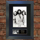 BEE GEES Mounted Signed Photo Reproduction Autograph Print A4 209