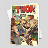THOR Comic Cover 126th Edition Cover Reproduction Vintage Wall Art Print #28