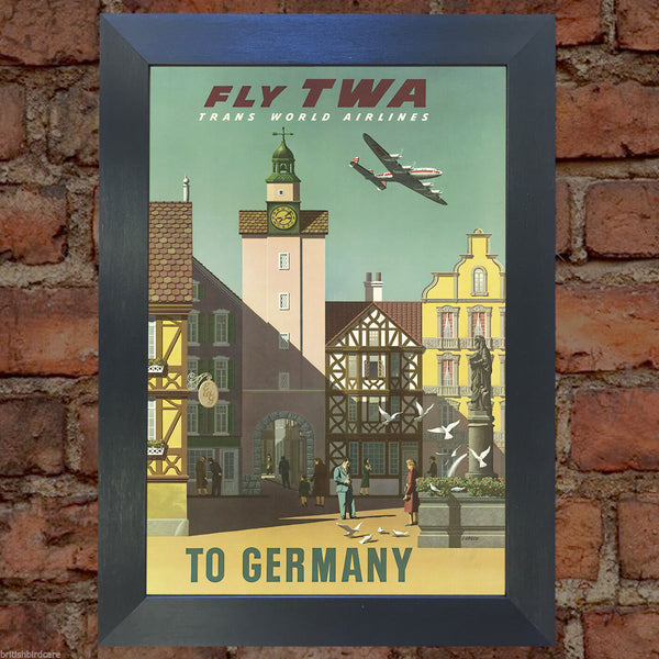 GERMANY #2 VINTAGE RETRO TRAVEL Poster Nostalgic Home Art Print Wall Decor #32