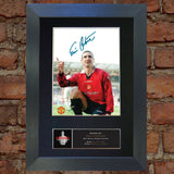 ERIC CANTONA Man U Signed Autograph Mounted Photo Repro A4 Print 488