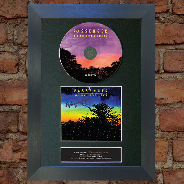 PASSENGER Album Signed CD COVER MOUNTED A4 Autograph Repro Print 38