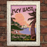 FLORIDA VINTAGE RETRO TRAVEL Poster Nostalgic Home Art Print Wall Decor #45