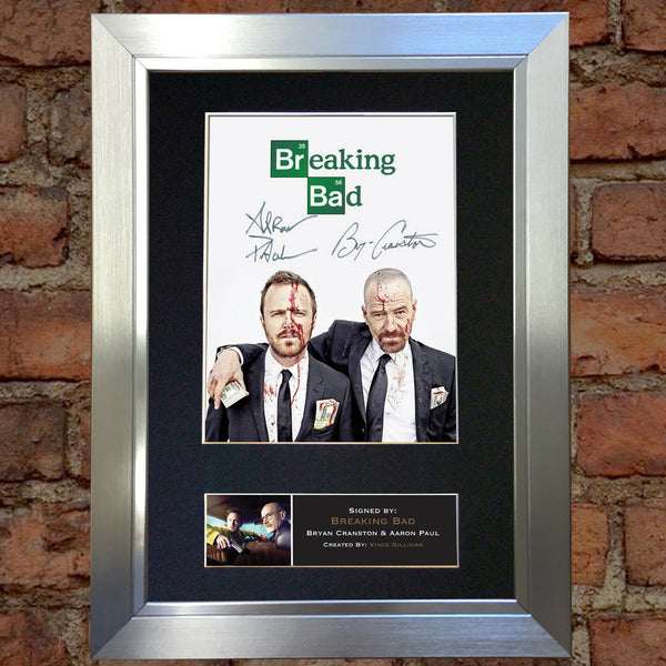 BREAKING BAD #2 Signed Autograph Mounted Photo RE-PRINT A4 Cranston Paul 432