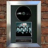 JLS Album Signed CD COVER MOUNTED A4 Autograph Print 28