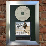 ROD STEWART Time Album Signed CD COVER MOUNTED A4 Autograph Print 30