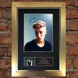 JUSTIN BIEBER No2 Signed Autograph Mounted Photo Repro A4 Print 444
