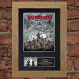 #2 WALKING DEAD Series 8 Quality Autograph Mounted Signed Photo Print A4 724