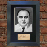 AL CAPONE Gangster RARE Quality Signed Autograph Mounted Photo PRINT A4 574