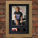 DAVID GUETTA Mounted Signed Photo Reproduction Autograph Print A4 147