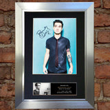 BRENDON URIE Panic! At The Disco Signed Autograph Mounted Photo Repro A4 765