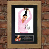 KATIE PRICE "JORDAN" Mounted Signed Photo Reproduction Autograph Print A4 217