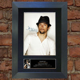 JASON MRAZ Mounted Signed Photo Reproduction Autograph Print A4 300
