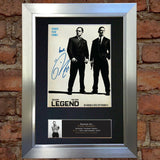 LEGEND KRAYS Tom Hardy Reproduction Signed Autograph Mounted Photo PRINT A4 575