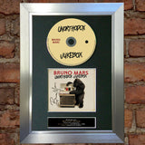 BRUNO MARS Album Signed CD COVER MOUNTED A4 Repro Autograph Print 27