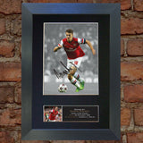 AARON RAMSEY football Signed Autograph Mounted Photo REPRODUCTION PRINT A4 403