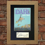 ROALD DAHL Esio Trot Book Cover Autograph Signed Repro A4 Mounted Print 673