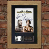 Jose Aldo & Conor McGregor Quality Autograph Mounted Signed Photo PRINT A4 564