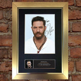 TOM HARDY Quality Signed Mounted Autograph Photo Print (A4) 580