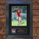 DAVID BECKHAM Mounted Signed Photo Reproduction Autograph Print A4 669
