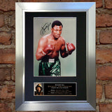 JOE FRAZIER Mounted Signed Photo Reproduction Autograph Print A4 57