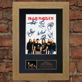 IRON MAIDEN Quality Autograph Mounted Signed Photo Repro A4 Print 542