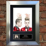 JEDWARD Mounted Signed Photo Reproduction Autograph Print A4 210