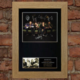 COLDPLAY Mounted Signed Photo Reproduction Autograph Print A4 190