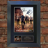 ONE REPUBLIC Signed Autograph Mounted Photo Repro A4 Print 537