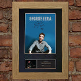 GEORGE EZRA Signed Autograph Mounted Photo Repro A4 Print 549