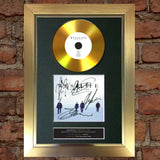#182 WESTLIFE where we are GOLD DISC Cd Album Signed Autograph Mounted Print