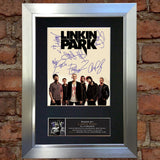 LINKIN PARK (RARE) Quality Autograph Mounted Signed Photo Repro Print A4 705