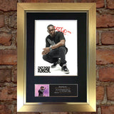 DIZZEE RASCAL Autograph Mounted Photo Reproduction QUALITY PRINT A4 395