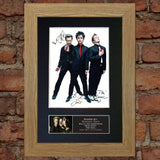 GREEN DAY Signed Autograph Mounted Photo Reproduction A4 196