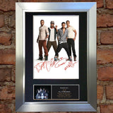 JLS No2 Mounted Signed Photo Reproduction Autograph Print A4 201