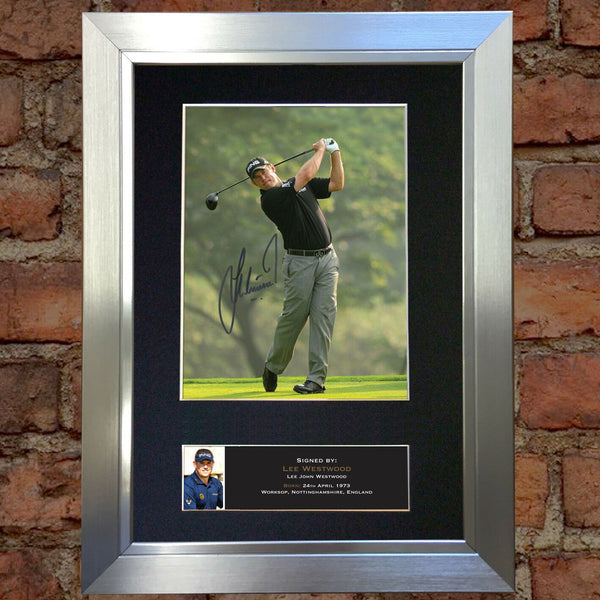 LEE WESTWOOD Autograph Mounted Signed Photo RE-PRINT Print A4 457