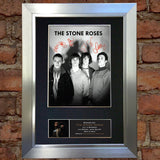 STONE ROSES Quality Autograph Mounted Reproduction Signed Photo PRINT A4 380