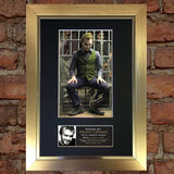HEATH LEDGER Joker Mounted Signed Photo Reproduction Autograph Print A4 18
