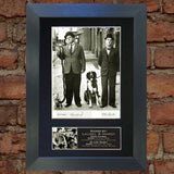 LAUREL AND HARDY No1 Autograph Mounted Signed Photo Reproduction Print A4 19
