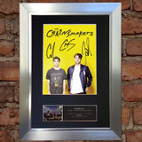 CHAINSMOKERS  Band Signed Autograph Mounted Photo RE-PRINT A4 650