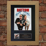 RIK MAYALL & ADE EDMONDSON Signed Autograph Mounted Photo Repro A4 Print 492