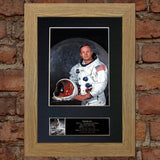 NEIL ARMSTRONG RARE Signed Autograph Mounted Photo Repro A4 Print 496