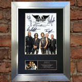 AEROSMITH Quality Autograph Mounted Photo Reproduction Print A4 463