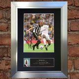 ALAN SHEARER Newcastle Signed Autograph Mounted Photo REPRODUCTION PRINT A4 640