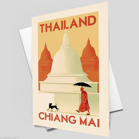 THAILAND VINTAGE RETRO TRAVEL Poster Nostalgic Home Print Wall Art Decor #72